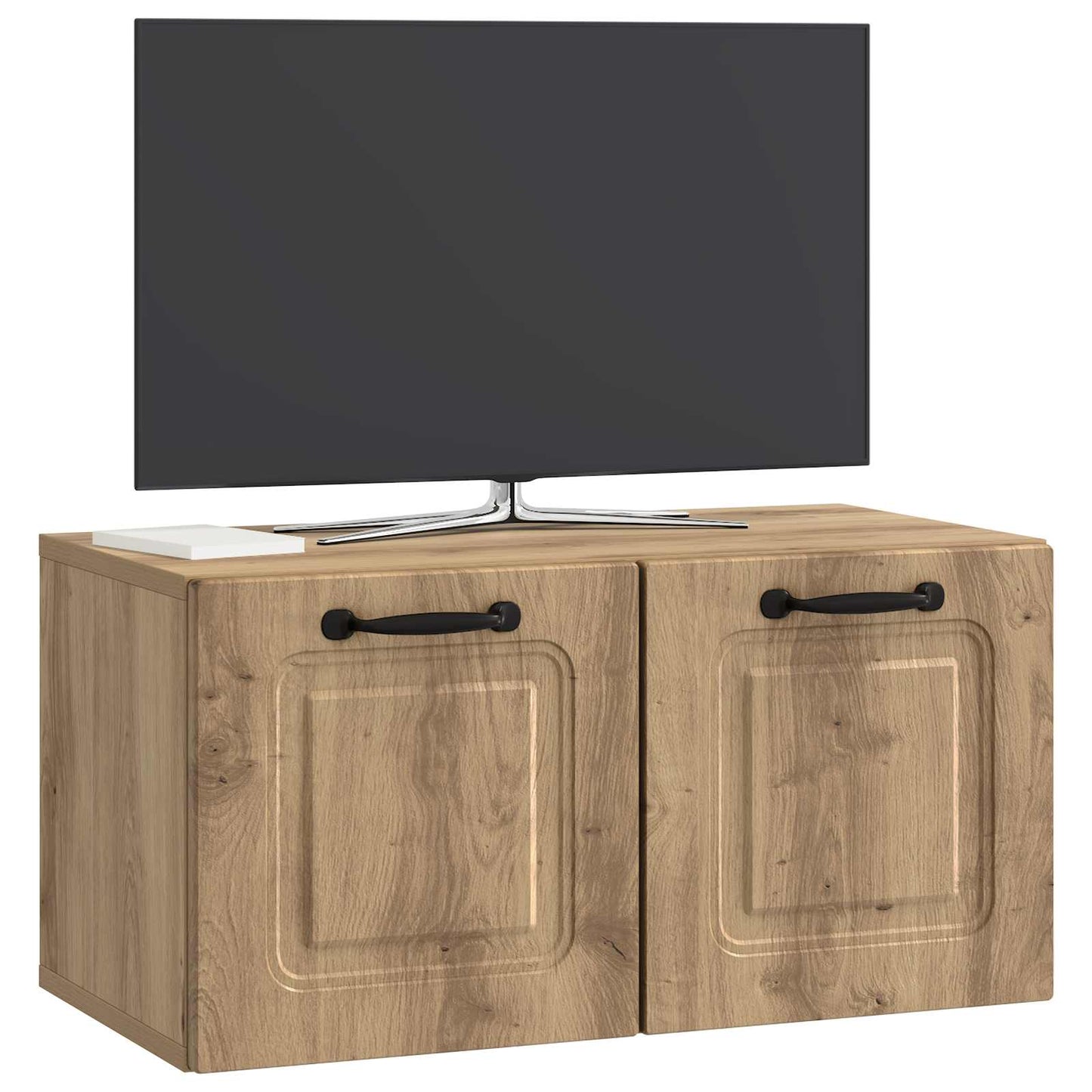 Wall-Mounted TV Cabinet 59.5 x 31 x 30 cm Artisan Oak