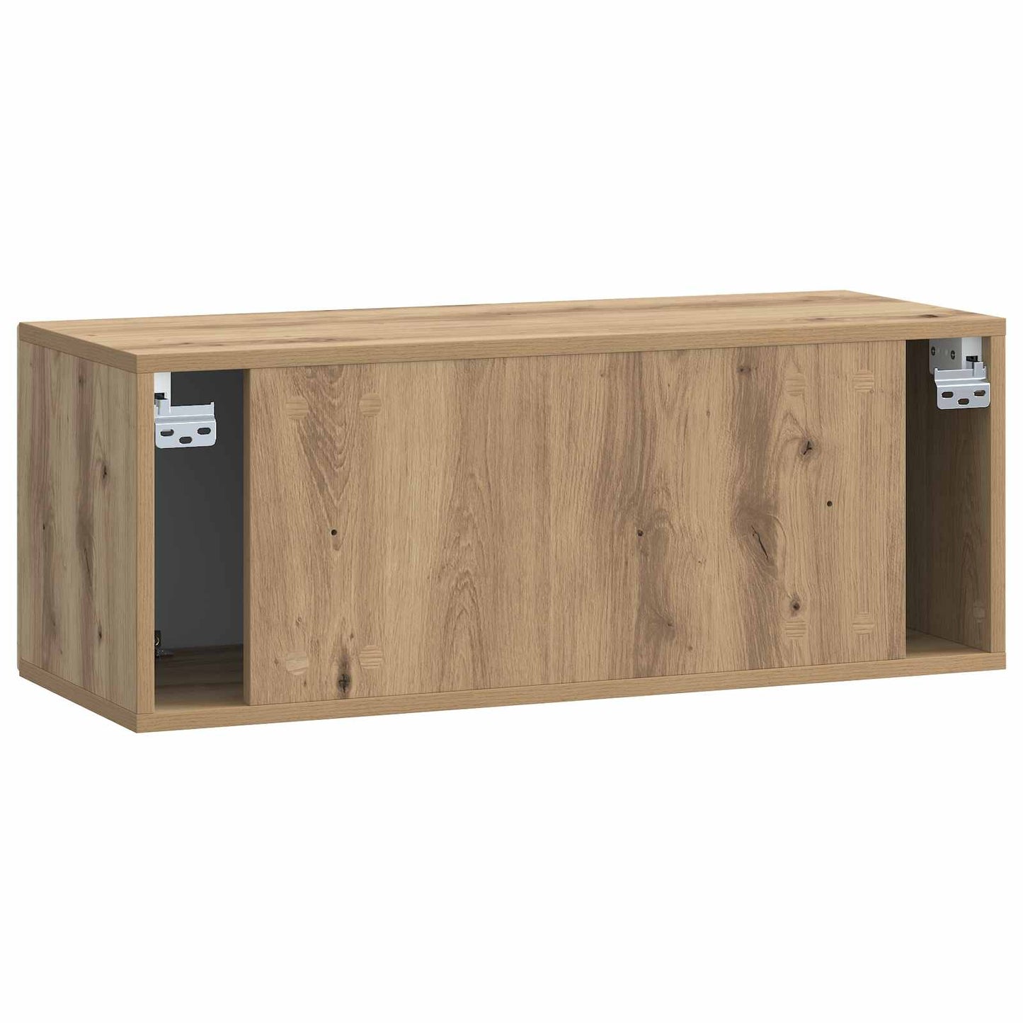 Wall-Mounted TV Cabinet 78.5 x 31 x 30 cm Artisan Oak