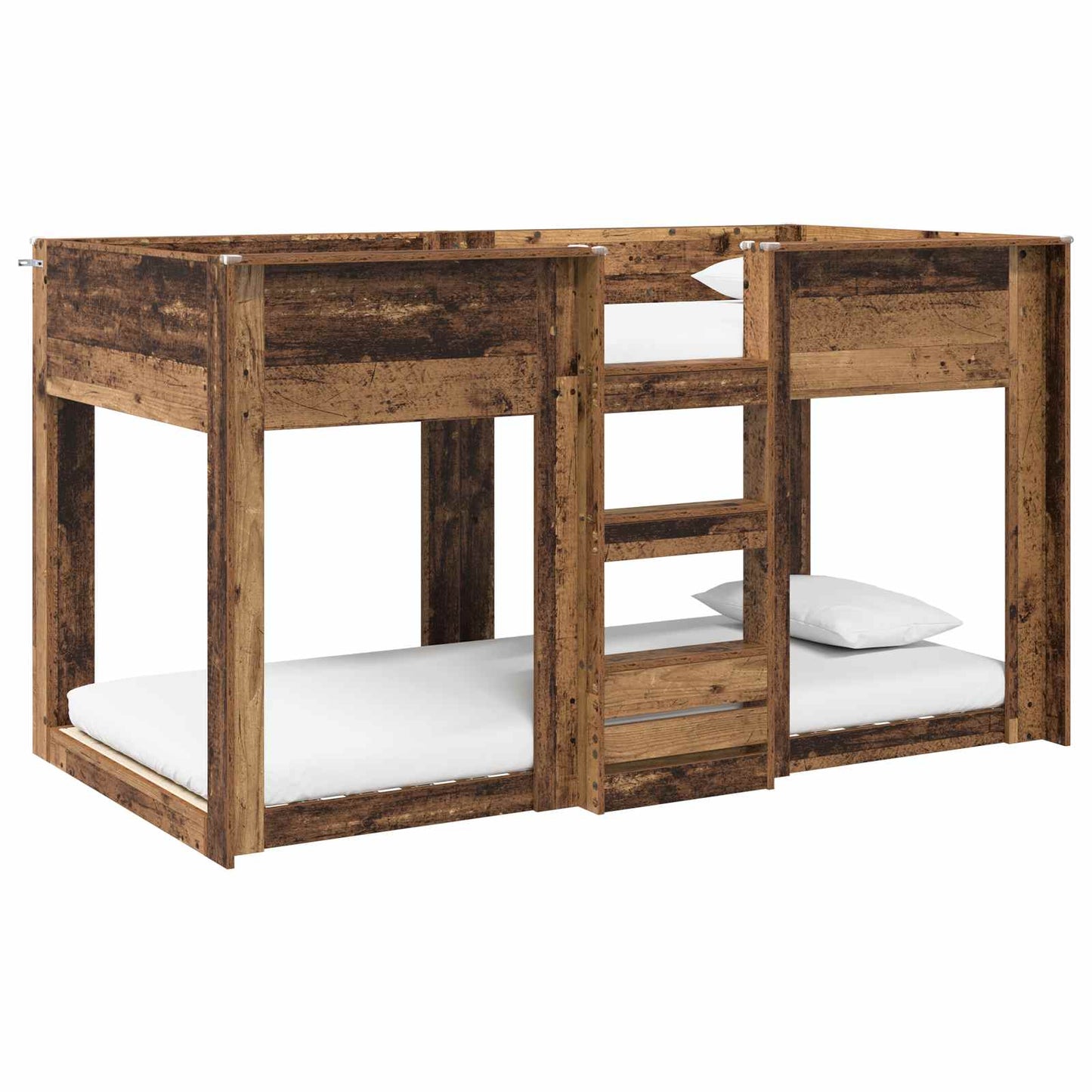 Bunk Bed for Kids Old Wood 75 x 190 cm Engineered Wood