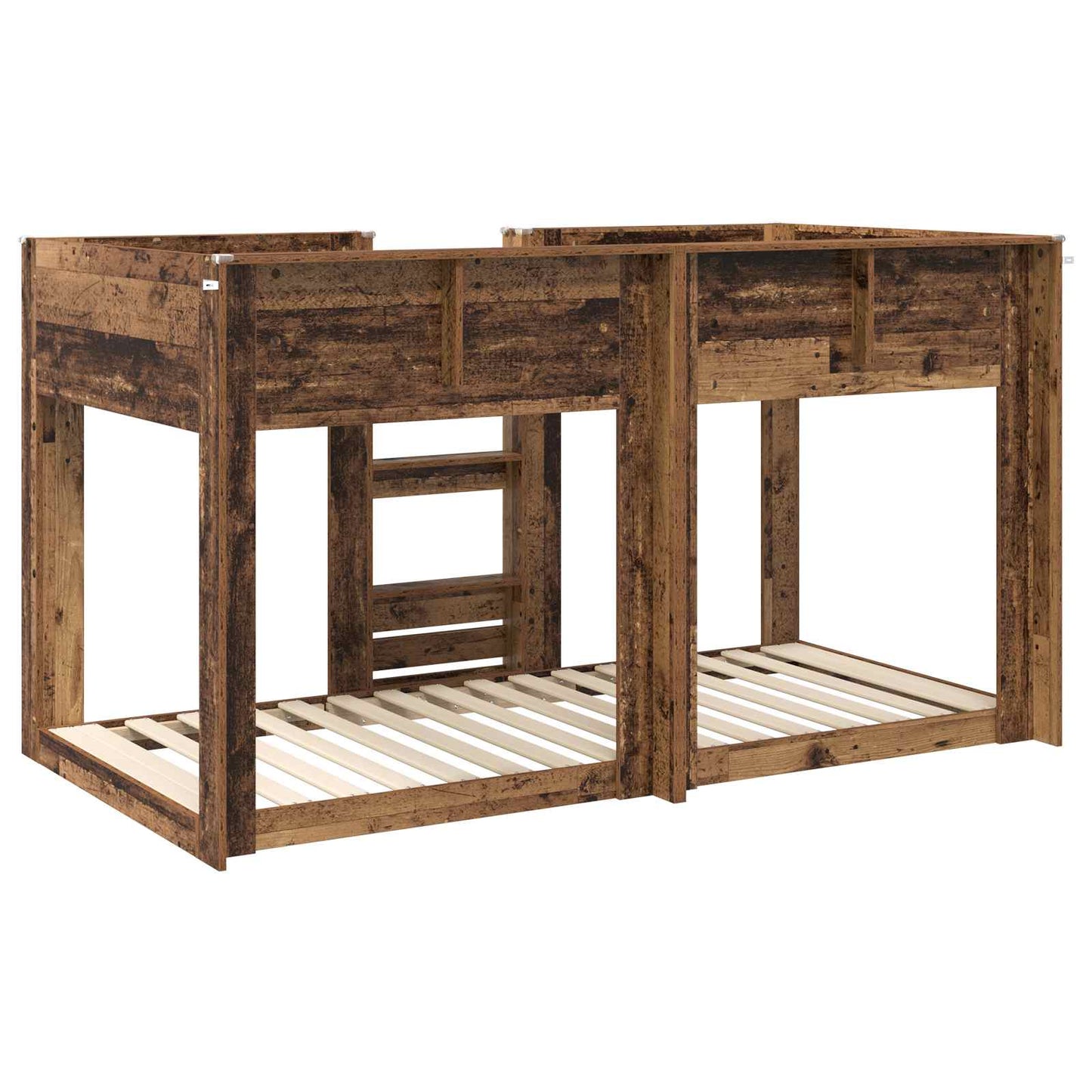Bunk Bed for Kids Old Wood 75 x 190 cm Engineered Wood