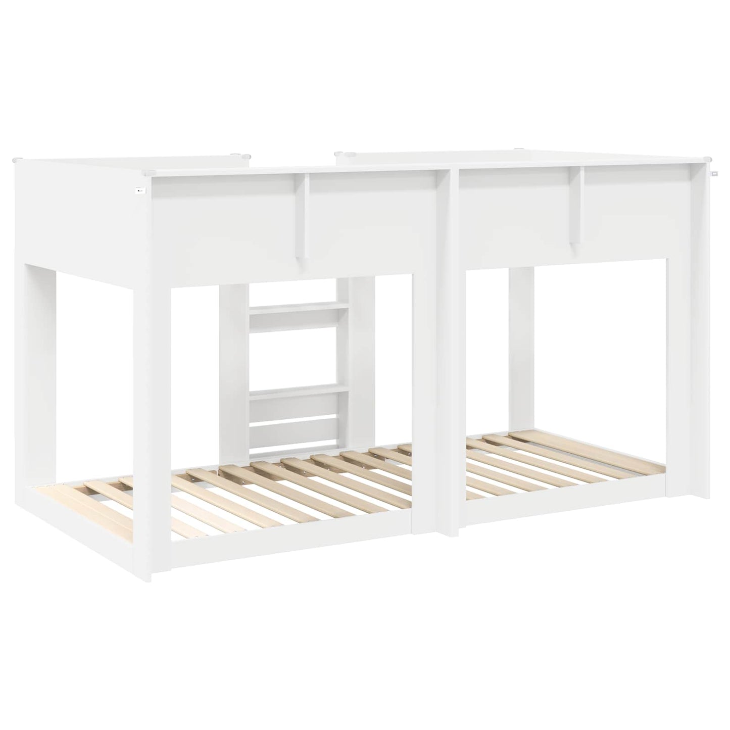 Bunk Bed for Kids White 80 x 200 cm Engineered Wood