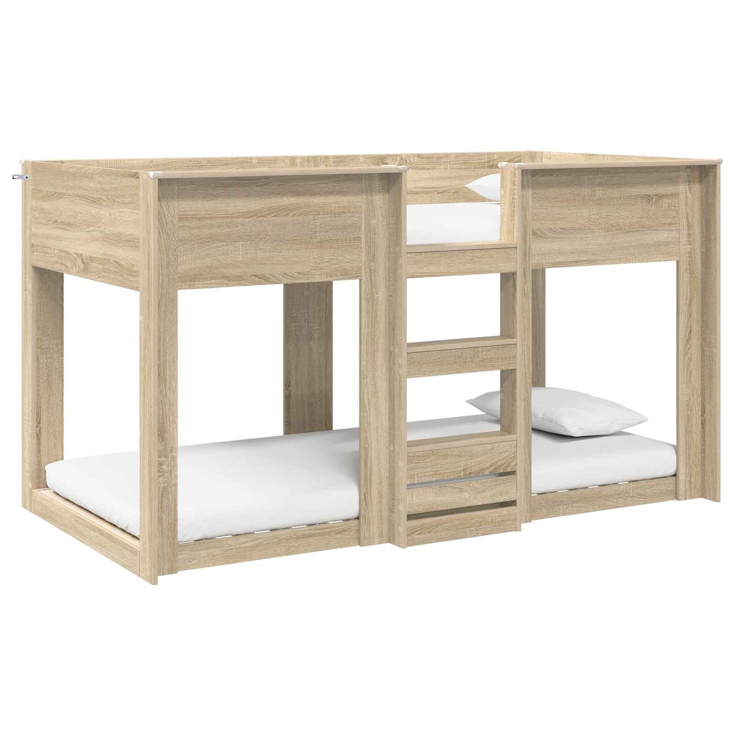 Bunk Bed for Kids Sonoma Oak 80 x 200 cm Engineered Wood