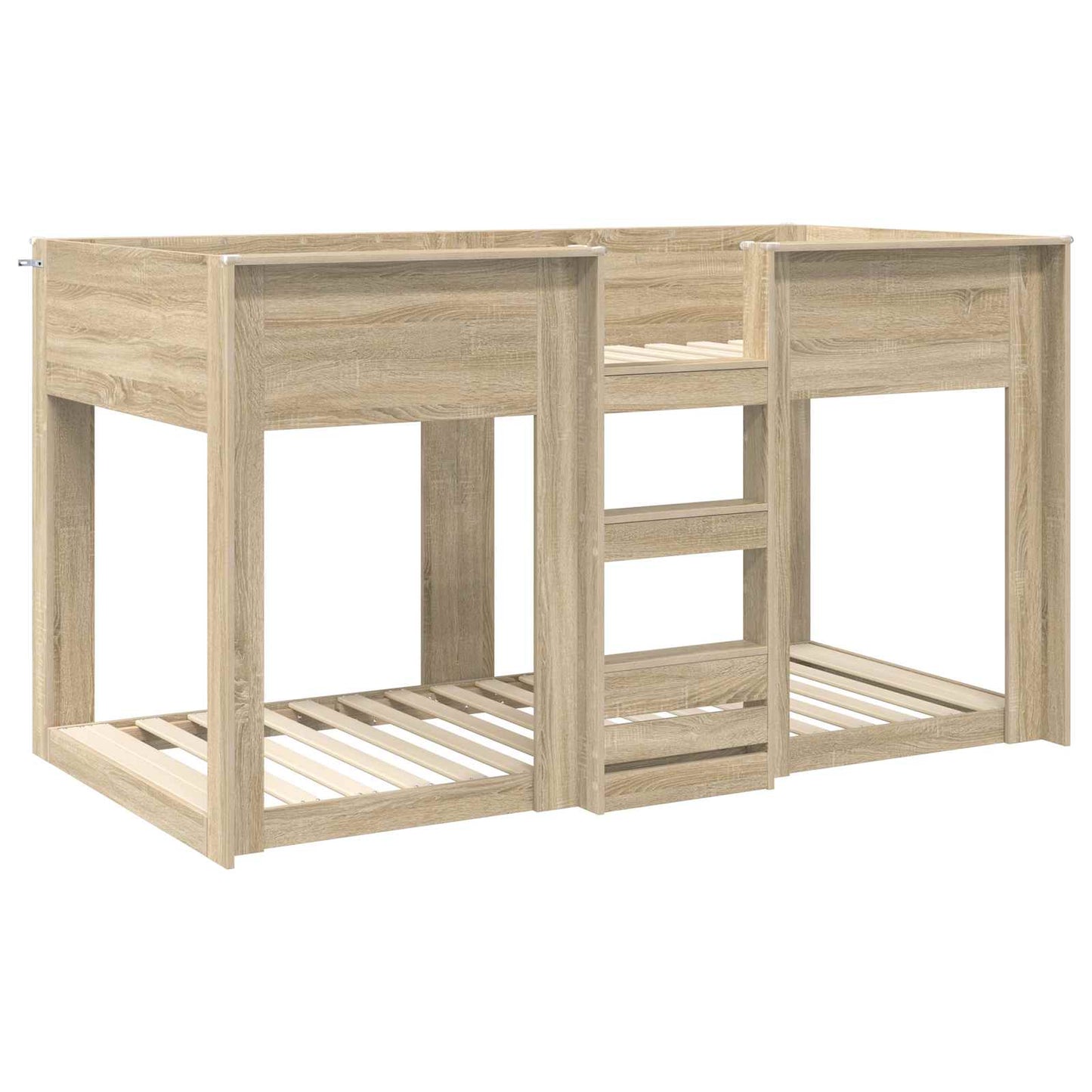 Bunk Bed for Kids Sonoma Oak 80 x 200 cm Engineered Wood