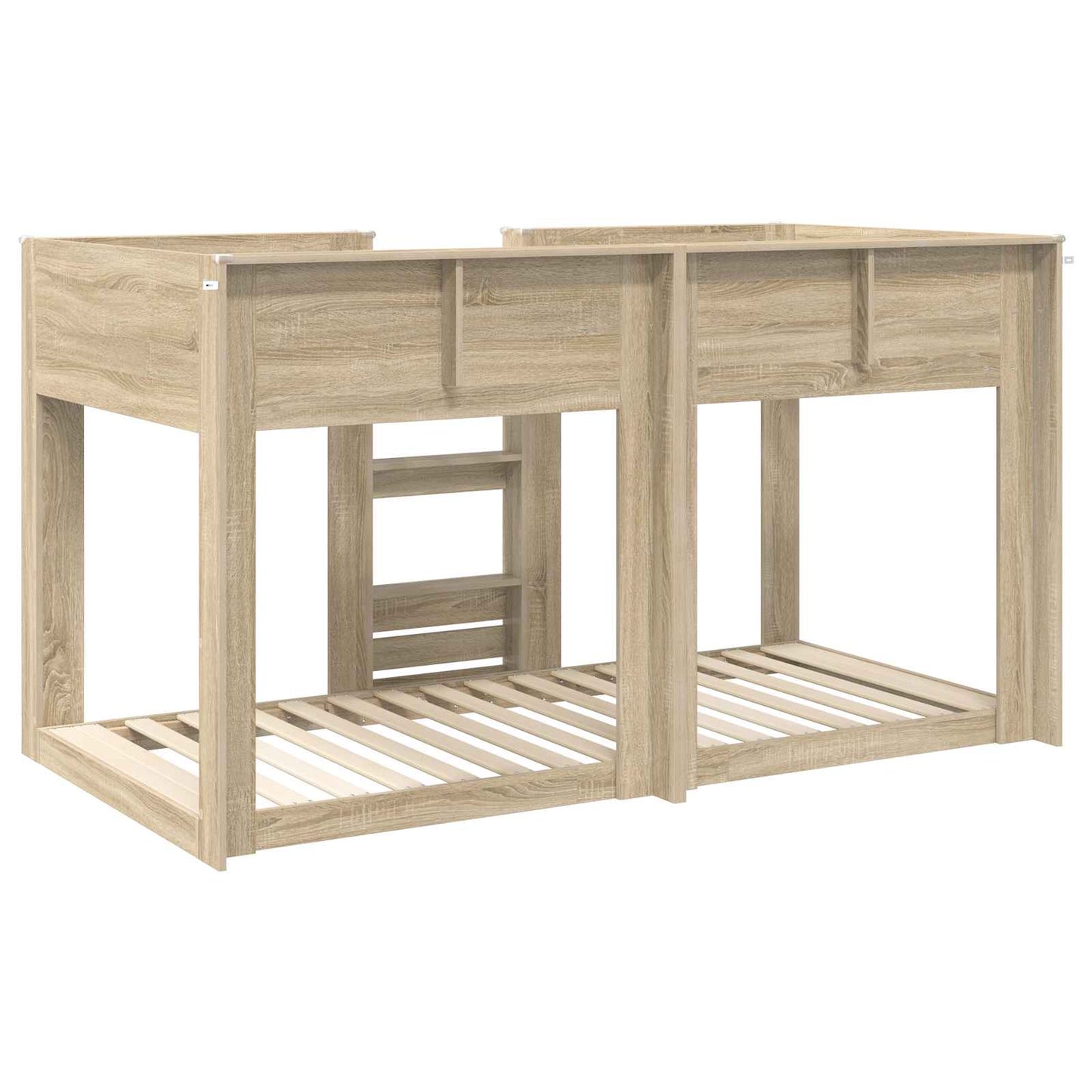 Bunk Bed for Kids Sonoma Oak 80 x 200 cm Engineered Wood