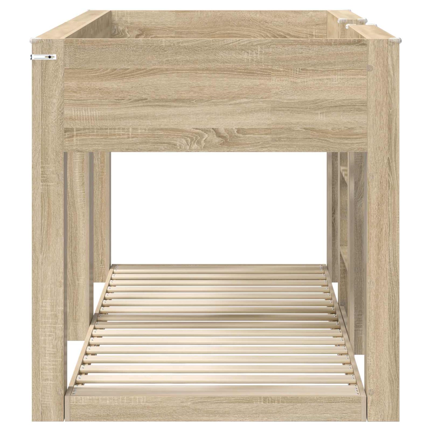 Bunk Bed for Kids Sonoma Oak 80 x 200 cm Engineered Wood