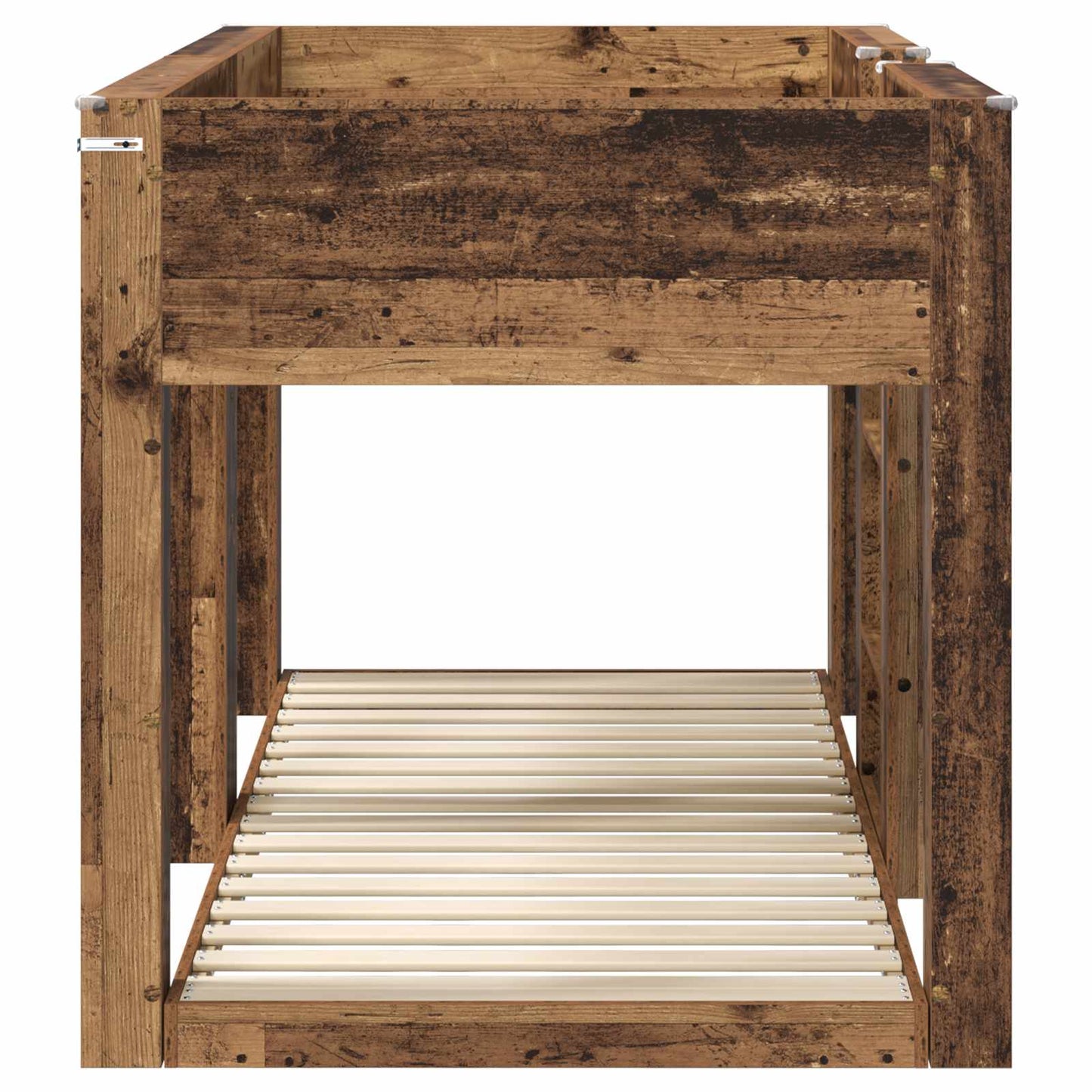 Bunk Bed for Kids Old Wood 80 x 200 cm Engineered Wood