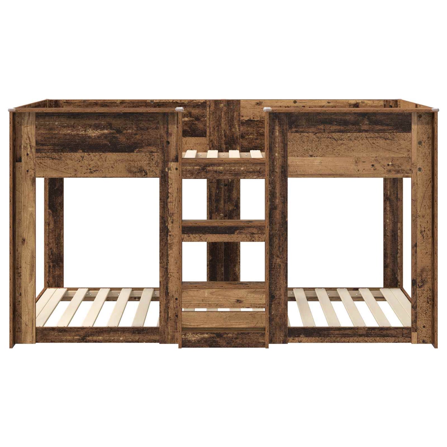 Bunk Bed for Kids Old Wood 90 x 200 cm Engineered Wood
