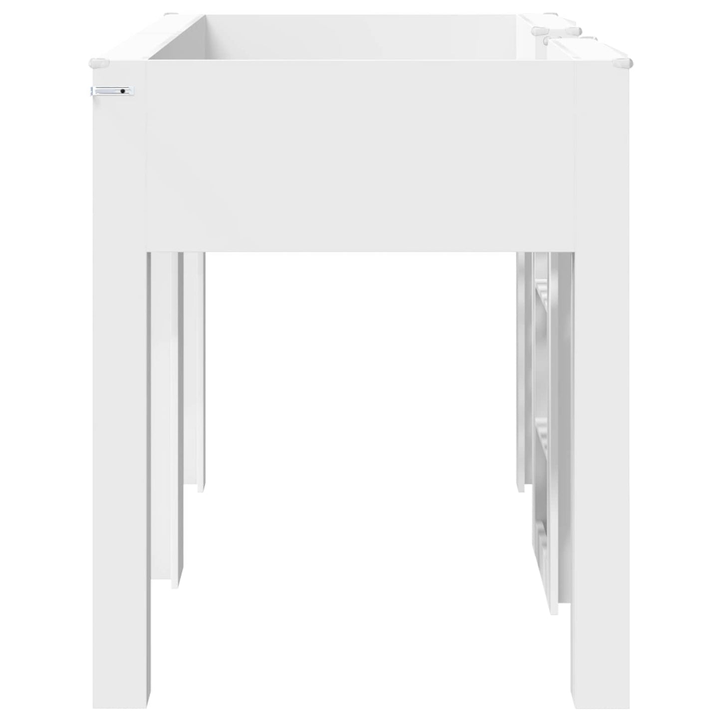 Bunk Bed for Kids White 75 x 190 cm Engineered wood