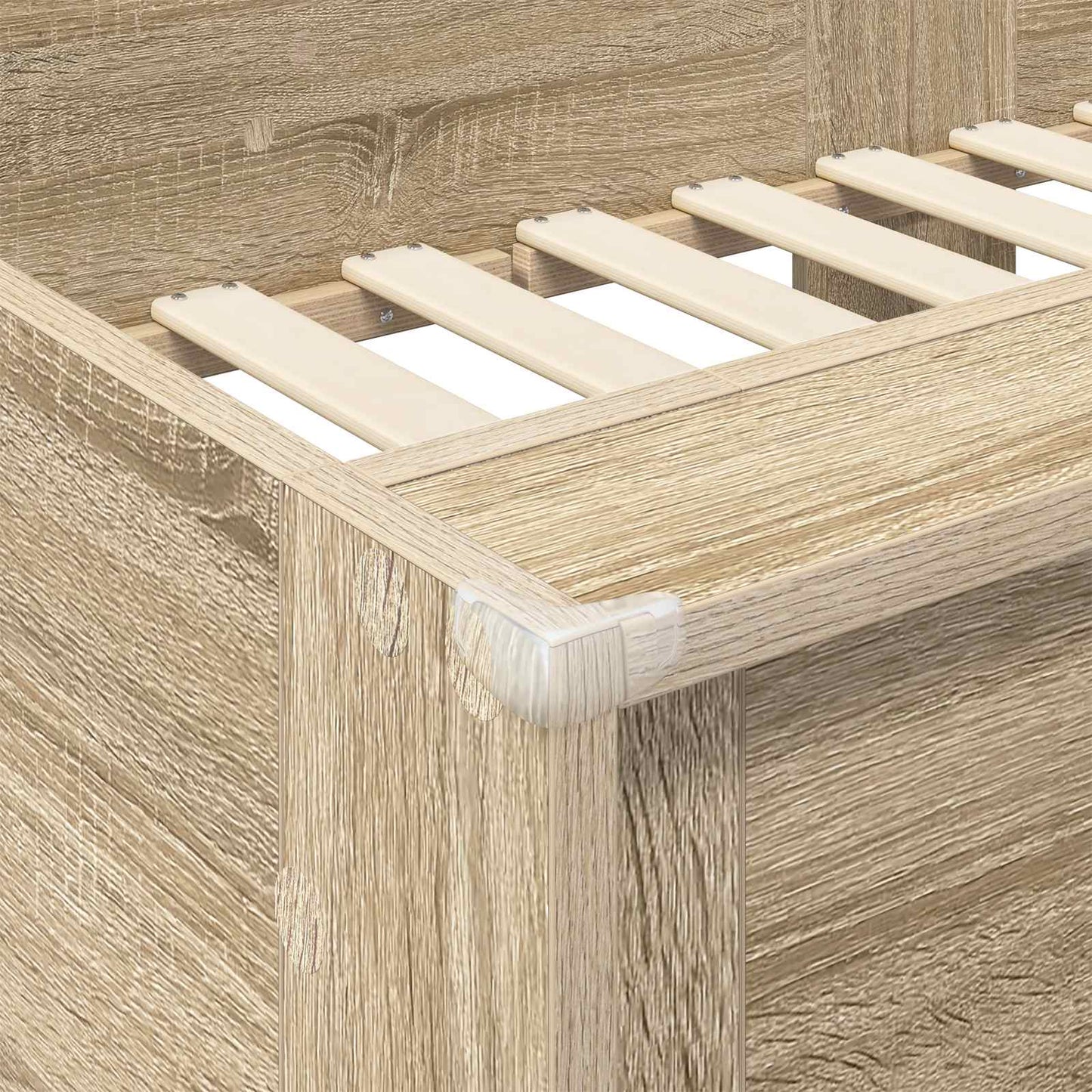 Bunk Bed for Kids Sonoma Oak 75 x 190 cm Engineered wood