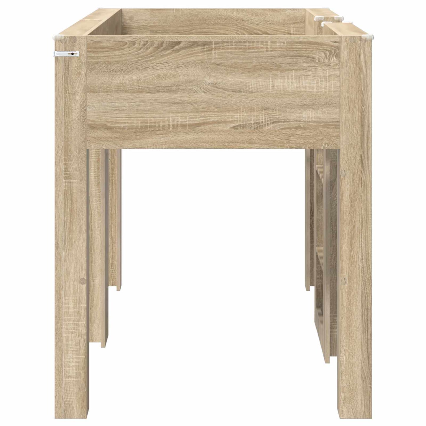 Bunk Bed for Kids Sonoma Oak 75 x 190 cm Engineered wood