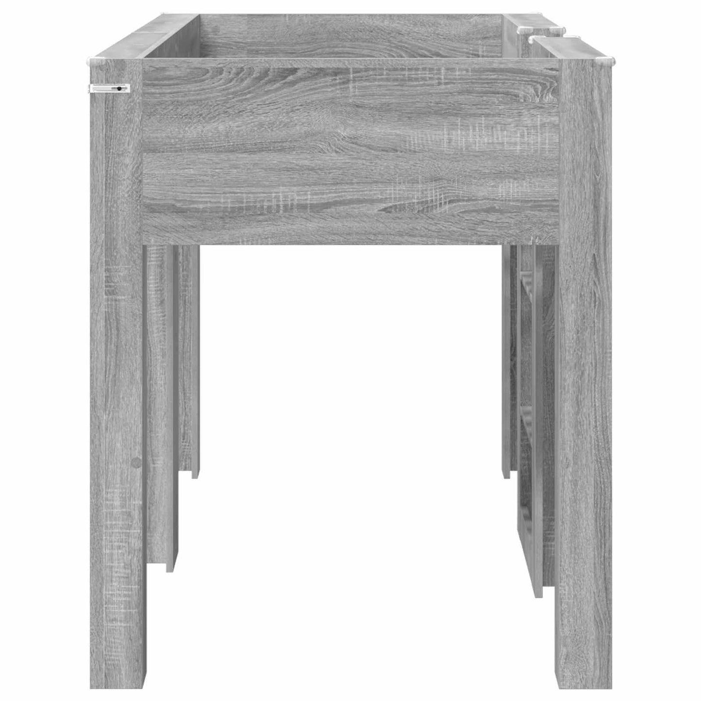 Bunk Bed for Kids Grey Sonoma 75 x 190 cm Engineered wood