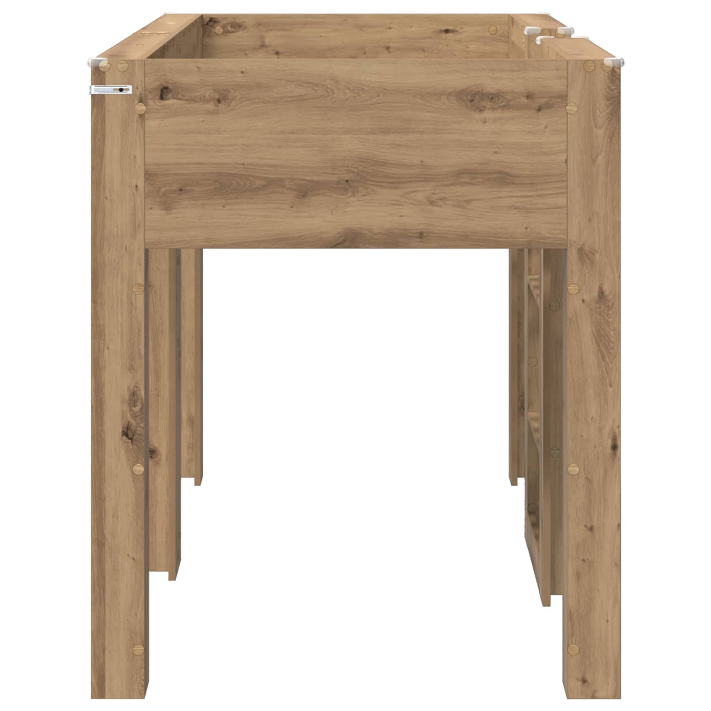 Bunk Bed for Kids Artisan Oak 75 x 190 cm Engineered wood