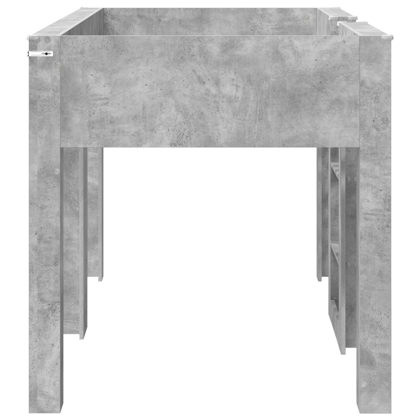 Bunk Bed for Kids Concrete Grey 90 x 190 cm Engineered wood