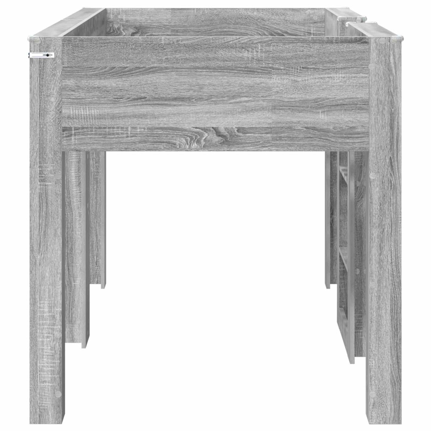 Bunk Bed for Kids Grey Sonoma 90 x 190 cm Engineered wood