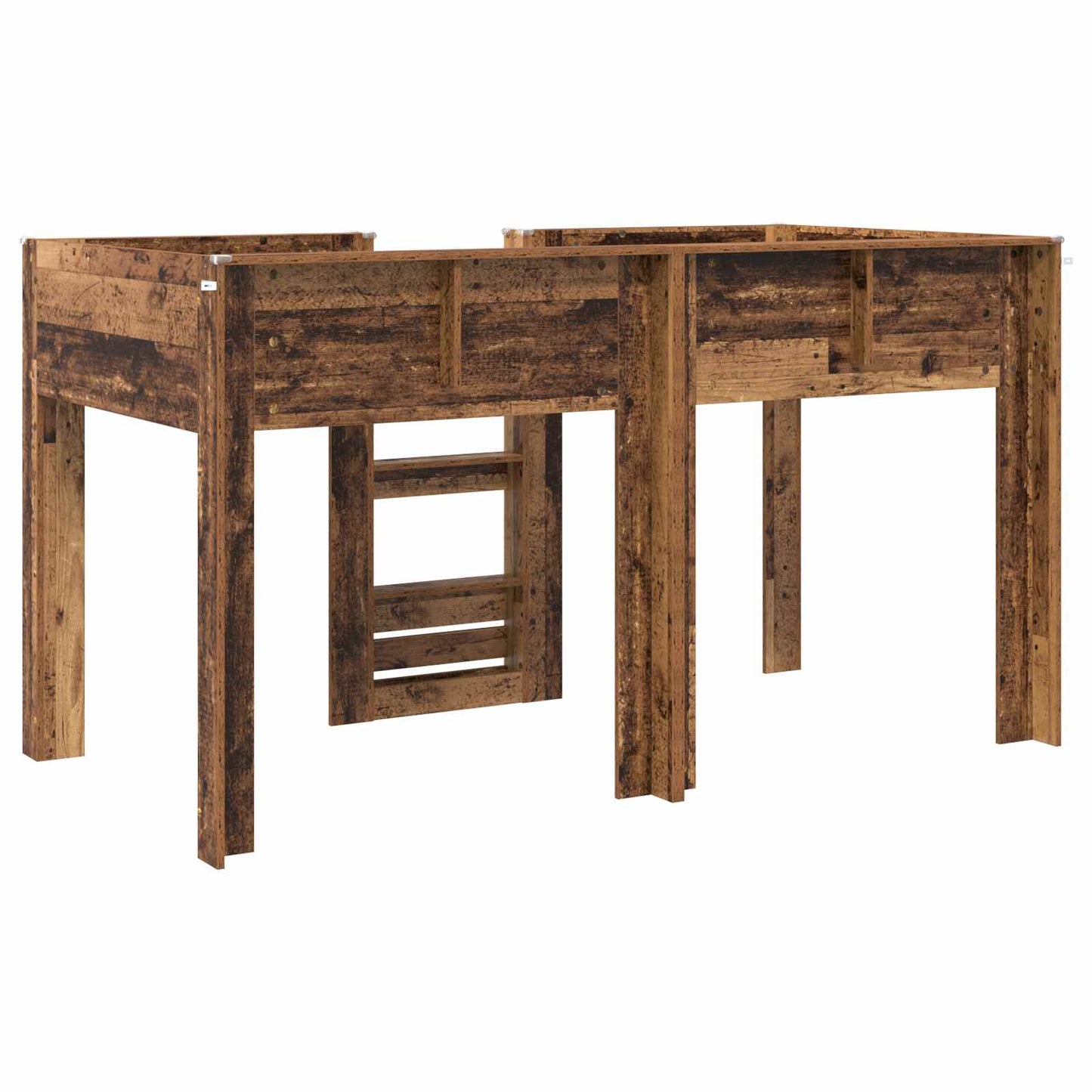 Bunk Bed for Kids Old Wood 90 x 190 cm Engineered wood