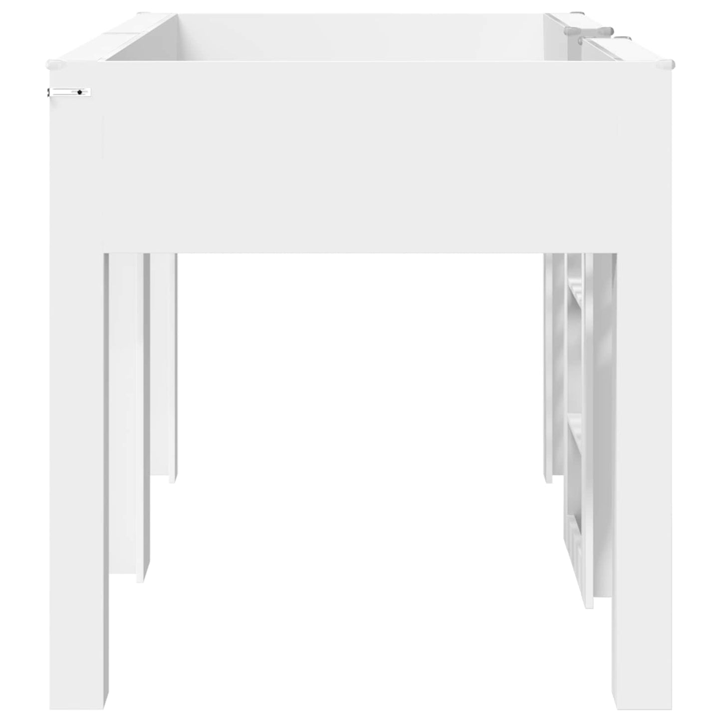 Bunk Bed for Kids White 90 x 200 cm Engineered wood