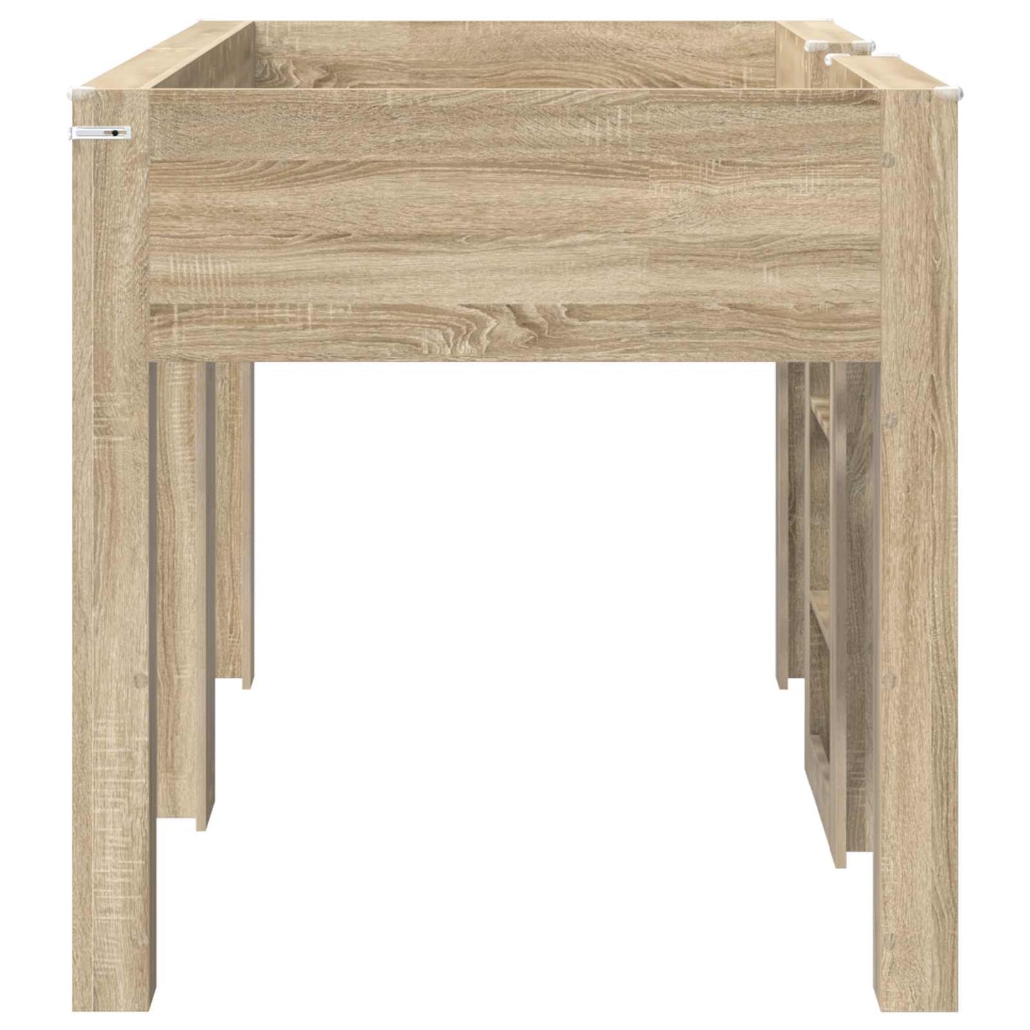Bunk Bed for Kids Sonoma Oak 100 x 200 cm Engineered wood