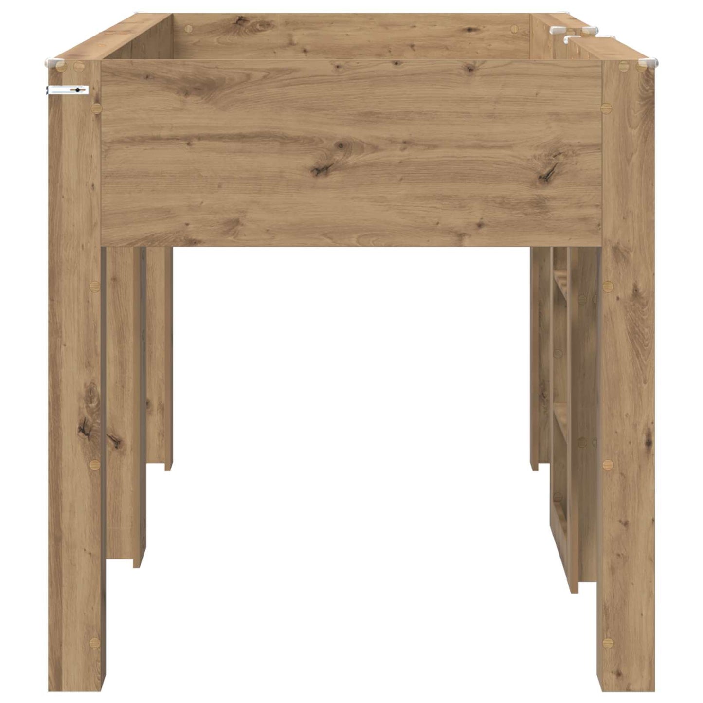 Bunk Bed for Kids Artisan Oak 100 x 200 cm Engineered wood