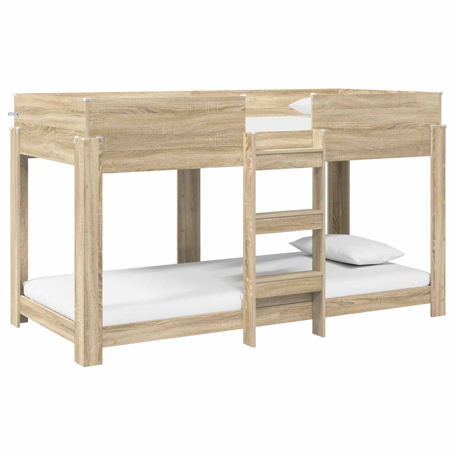 Bunk Bed for Kids Sonoma Oak 100 x 200 cm Engineered Wood
