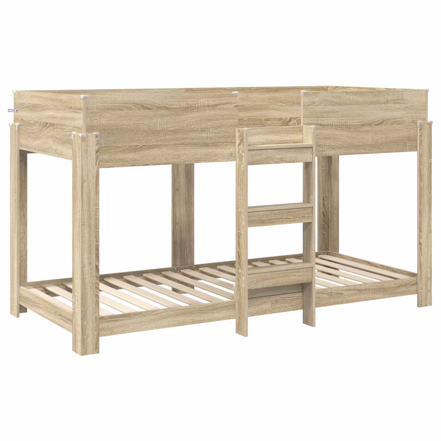 Bunk Bed for Kids Sonoma Oak 100 x 200 cm Engineered Wood