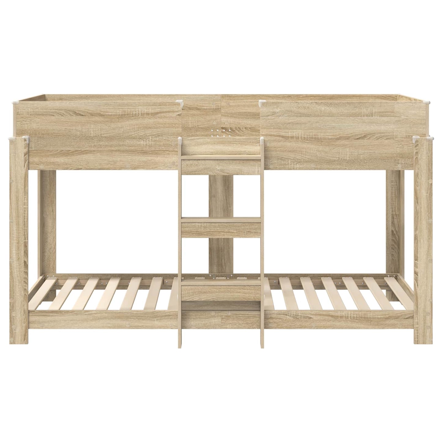 Bunk Bed for Kids Sonoma Oak 100 x 200 cm Engineered Wood