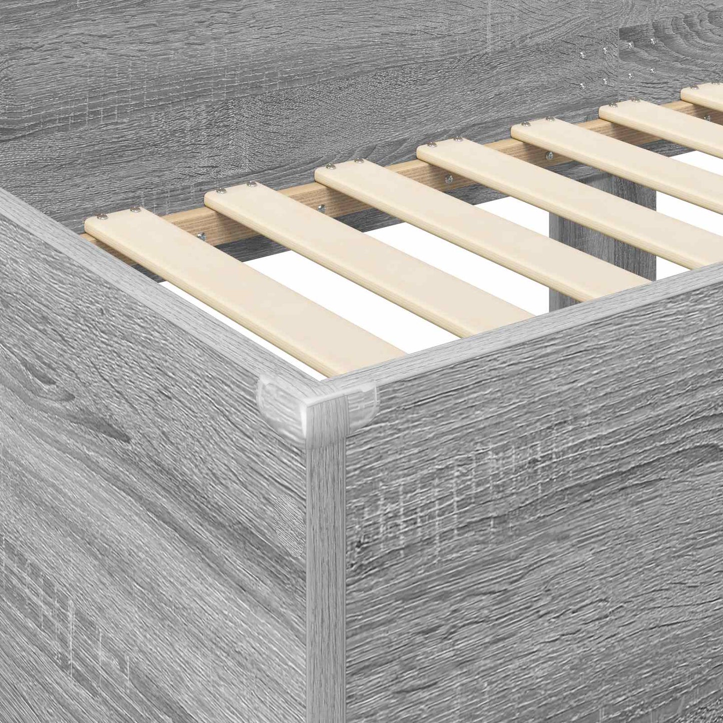 Bunk Bed for Kids Grey Sonoma 100 x 200 cm Engineered Wood