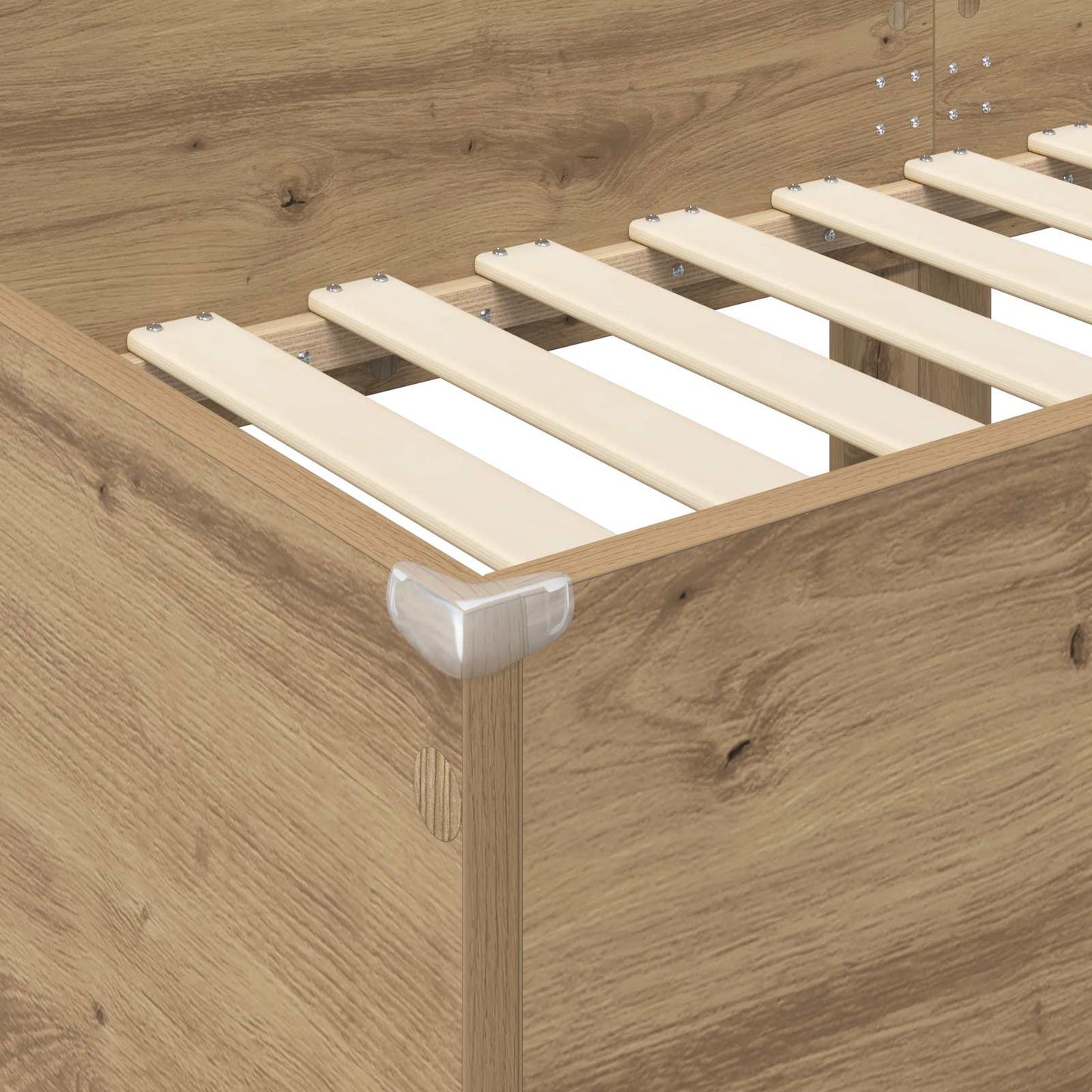 Bunk Bed for Kids Artisan Oak 100 x 200 cm Engineered Wood