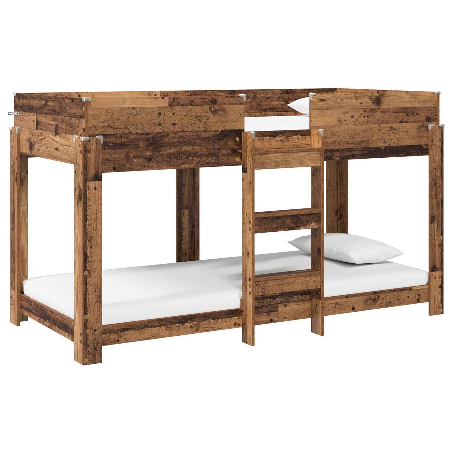 Bunk Bed for Kids Old Wood 90 x 190 cm Engineered Wood