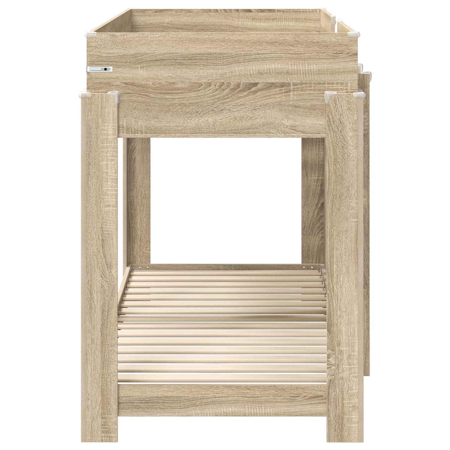 Bunk Bed for Kids Sonoma Oak 75 x 190 cm Engineered Wood