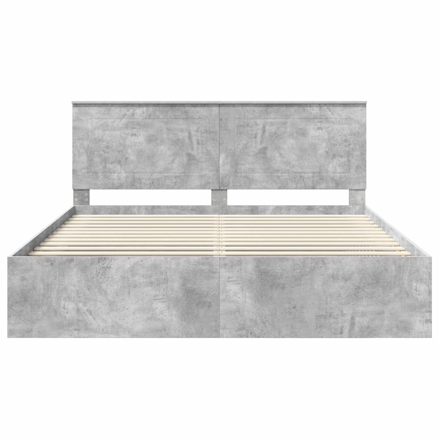 Bed Frame with Headboard Concerte 180 x 200 cm Solid Pine Wood
