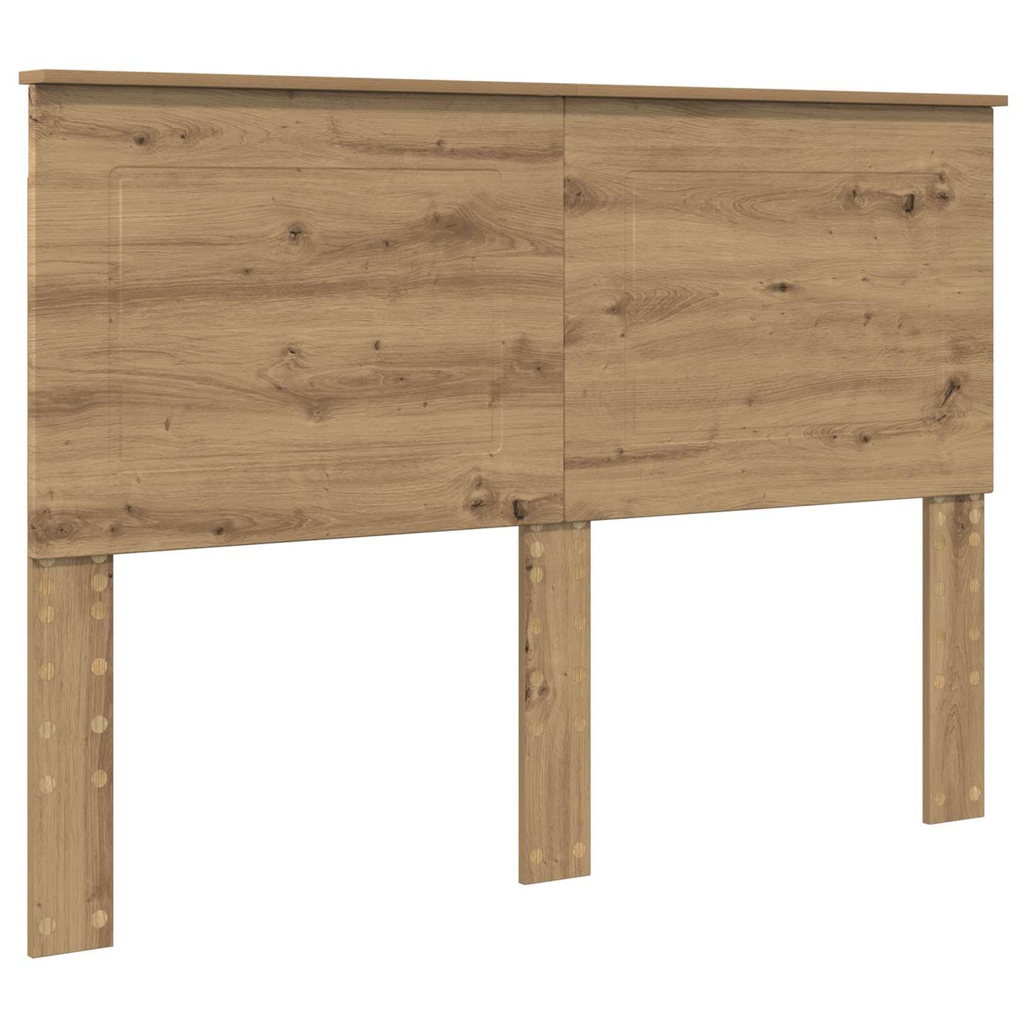 Bed Frame with Drawer Artisian Oak 150 x 200 cm Solid Pine Wood