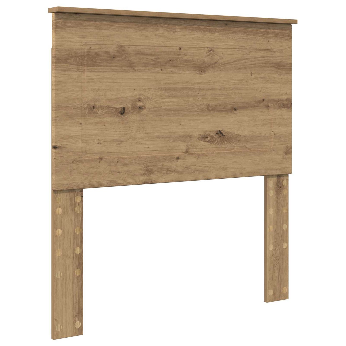 Bed Frame Artisian Oak 75 x 190 cm Solid Pine Wood