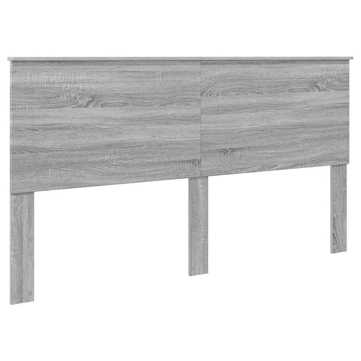 Bed Frame with Drawer Grey Sonoma 200 x 200 cm Engineer Wood