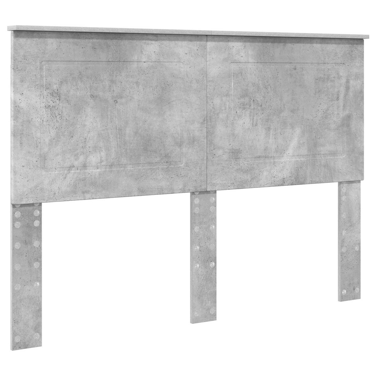 Bed Frame with Drawer Concrete Grey 160 x 200 cm Engineer Wood
