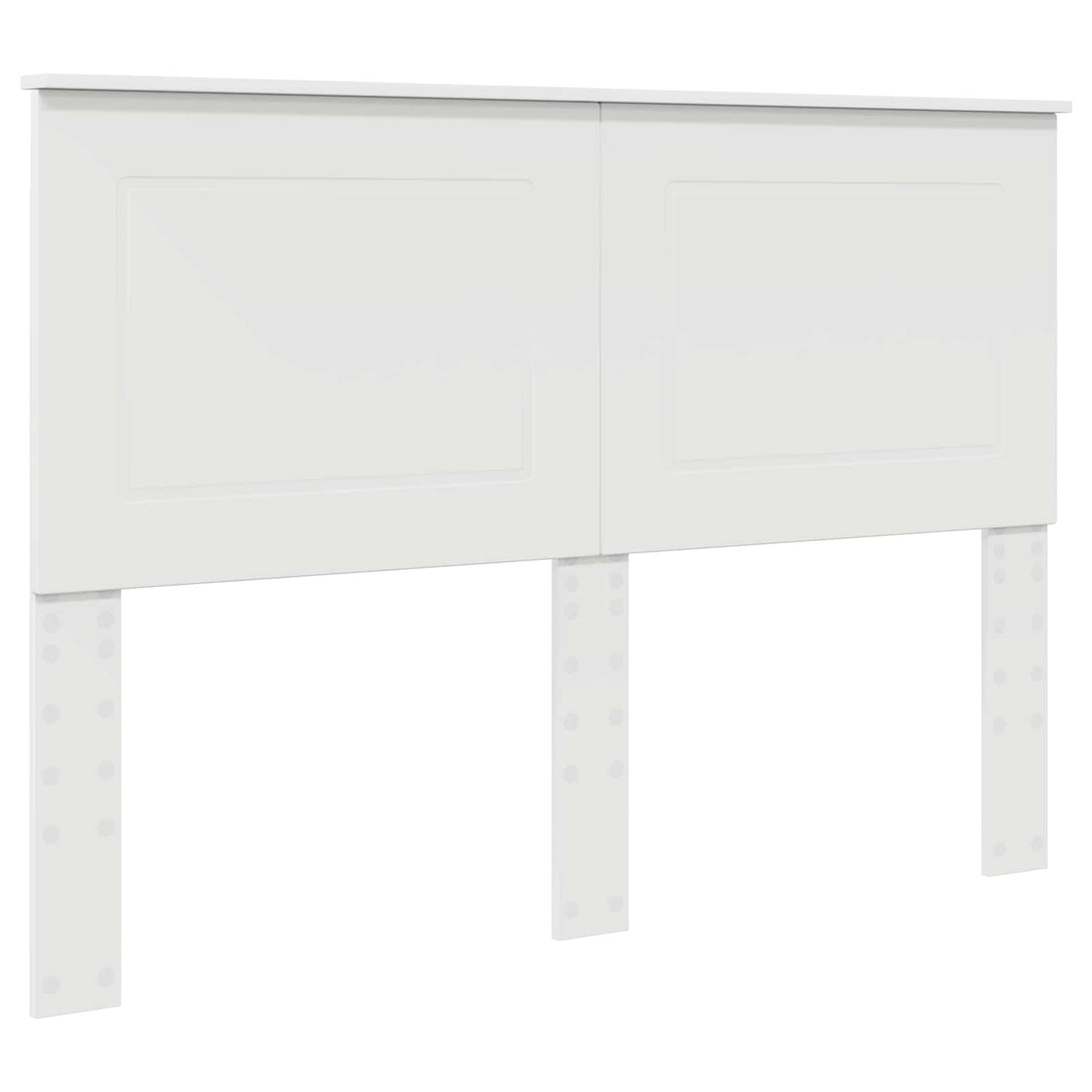 Bed Frame with Drawer White 150 x 200 cm Engineer Wood