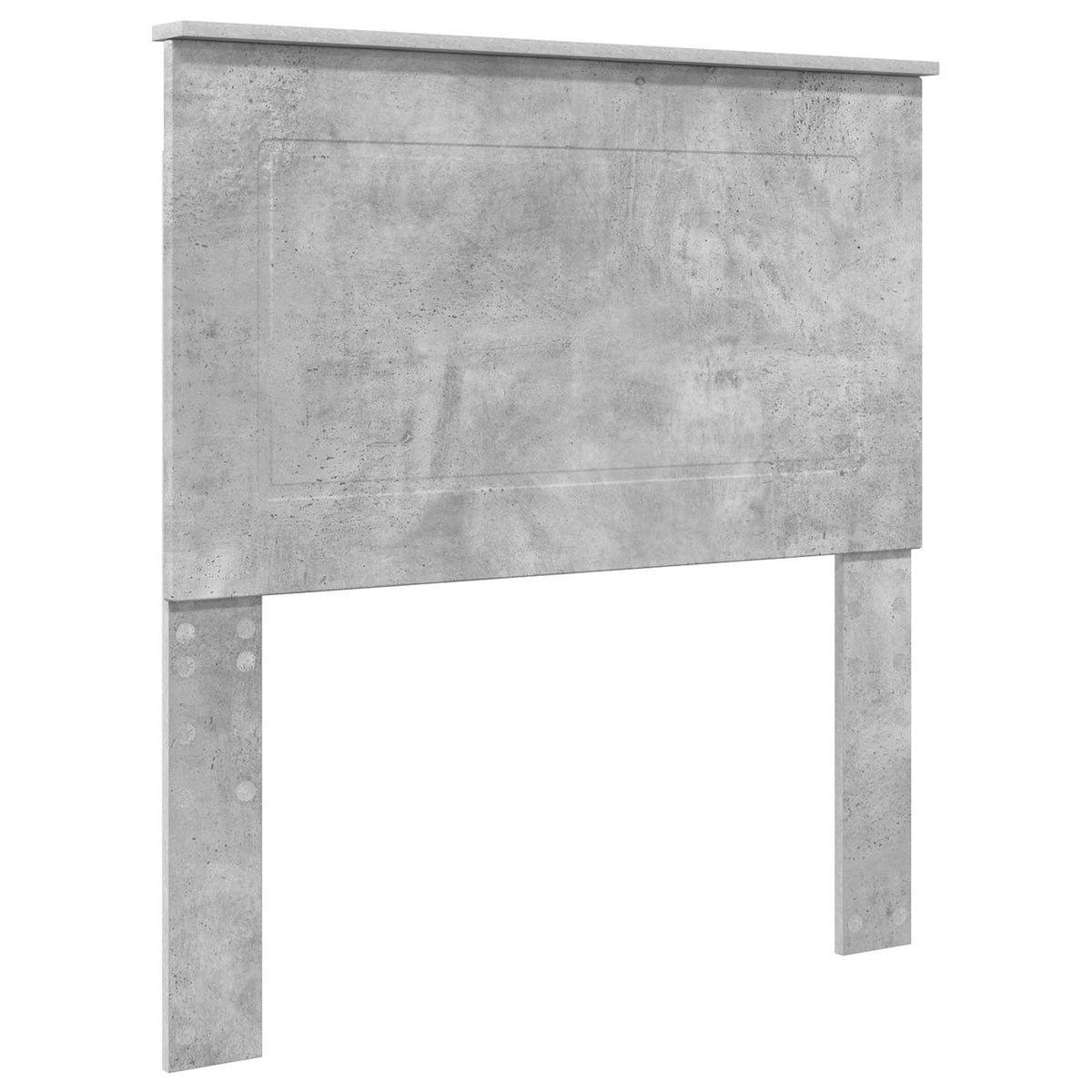 Bed Frame with Drawer Concrete Grey 90 x 190 cm Engineer Wood