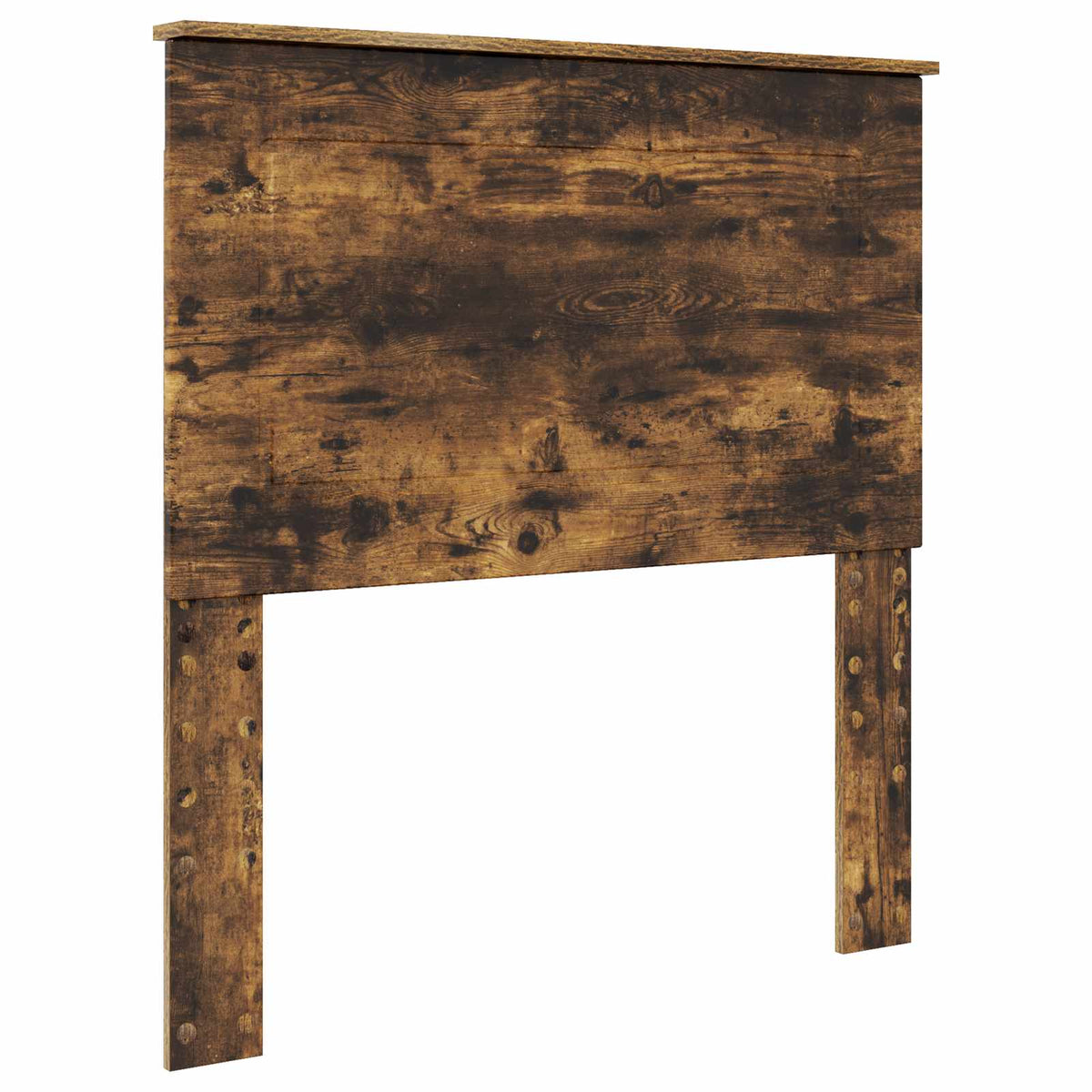 Bed Frame with Drawer Smoked Oak 90 x 200 cm Engineer Wood