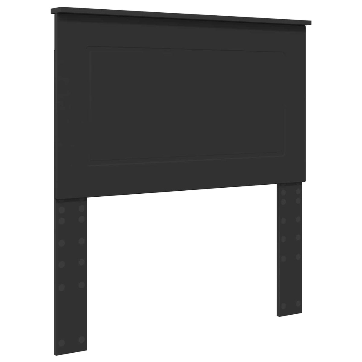 Bed Frame with Drawer Black 75 x 190 cm Engineer Wood