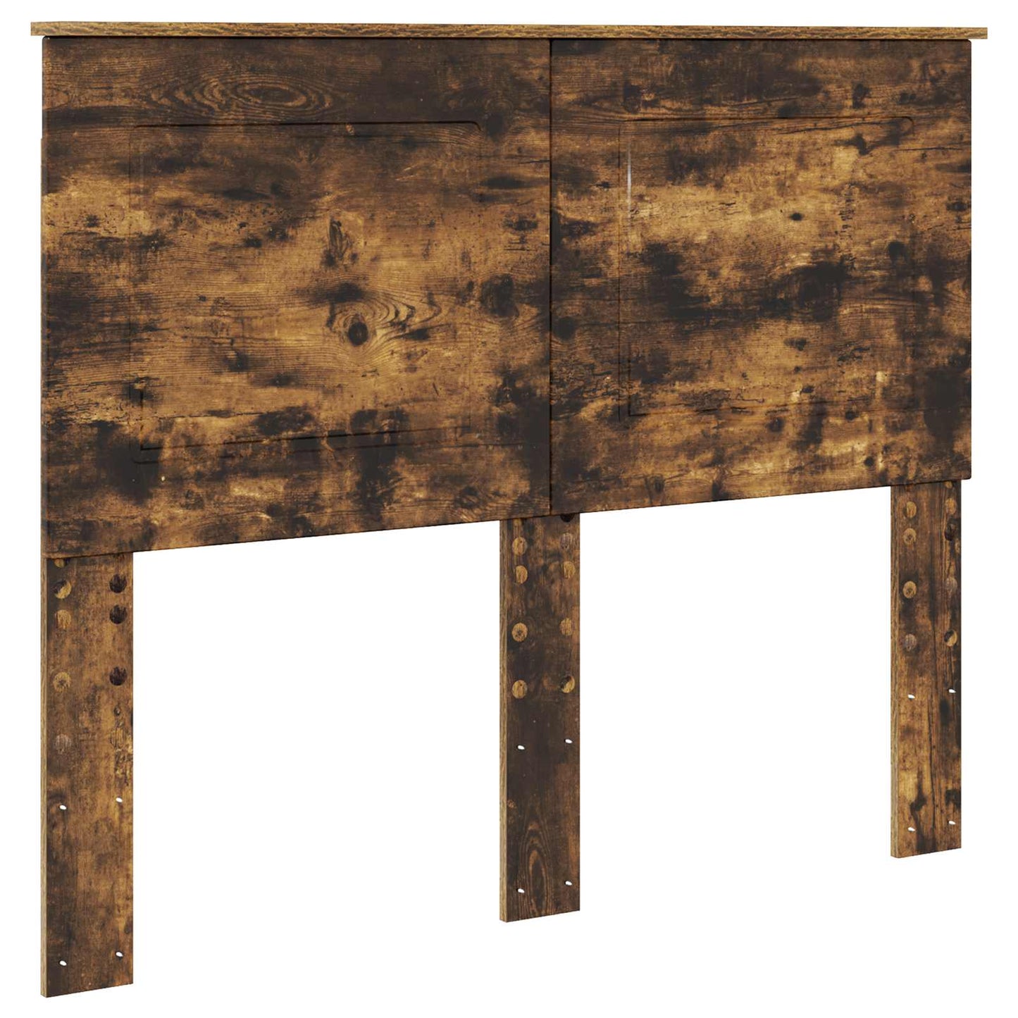 Bed Frame with Drawer Smoked Oak 120 x 190 cm Engineered Wood