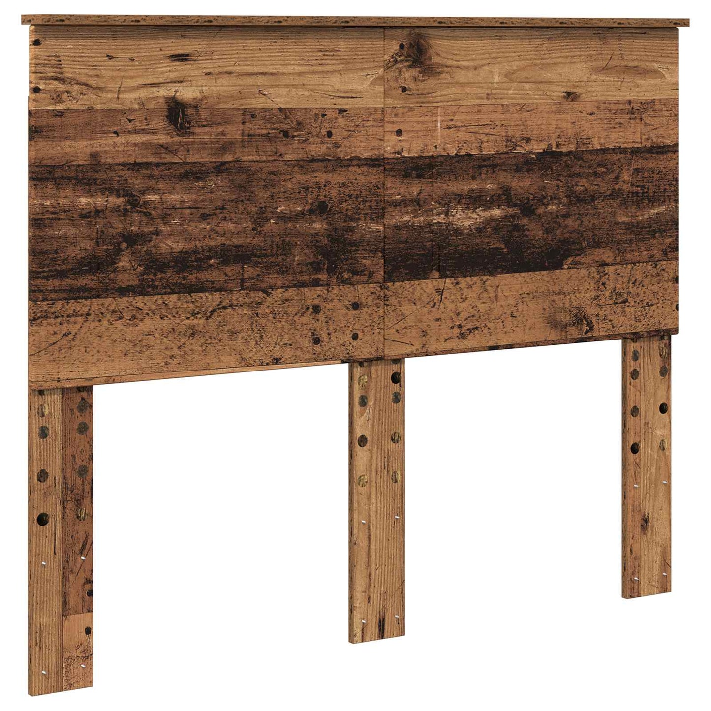 Bed Frame with Headboard Old Wood 120 x 190 cm Engineered Wood