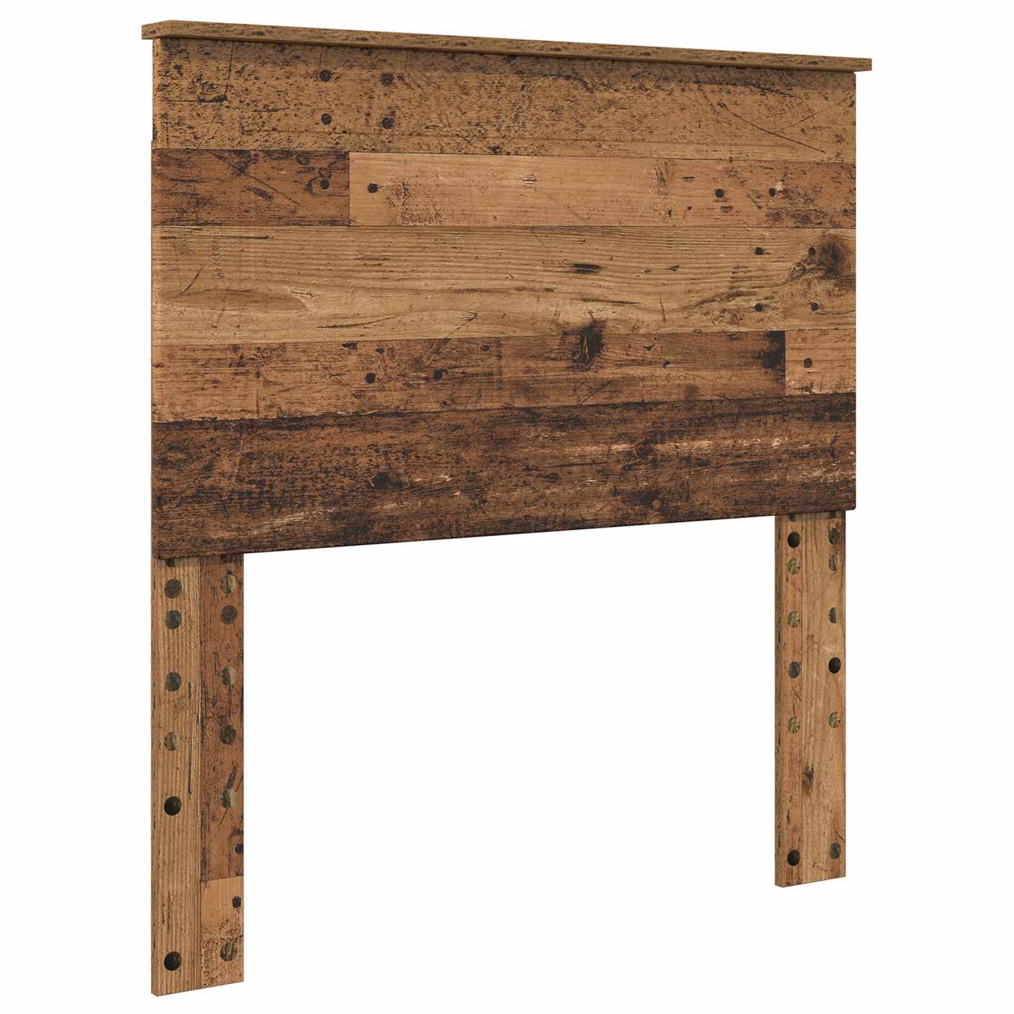 Bed Frame with Headboard Old Wood 100 x 200 cm Engineered Wood