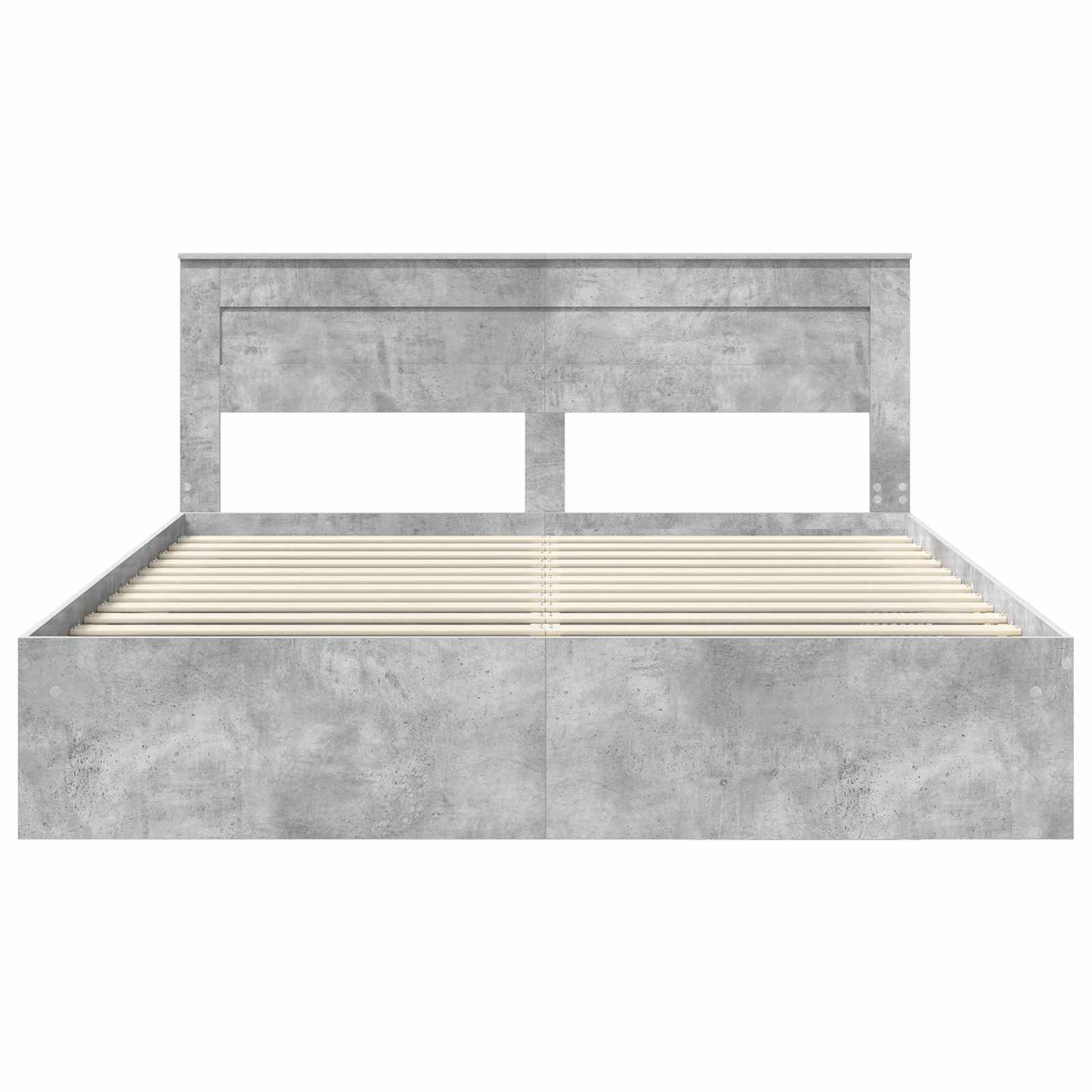 Bed Frame with Headboard Concerte 180 x 200 cm Solid Pine Wood