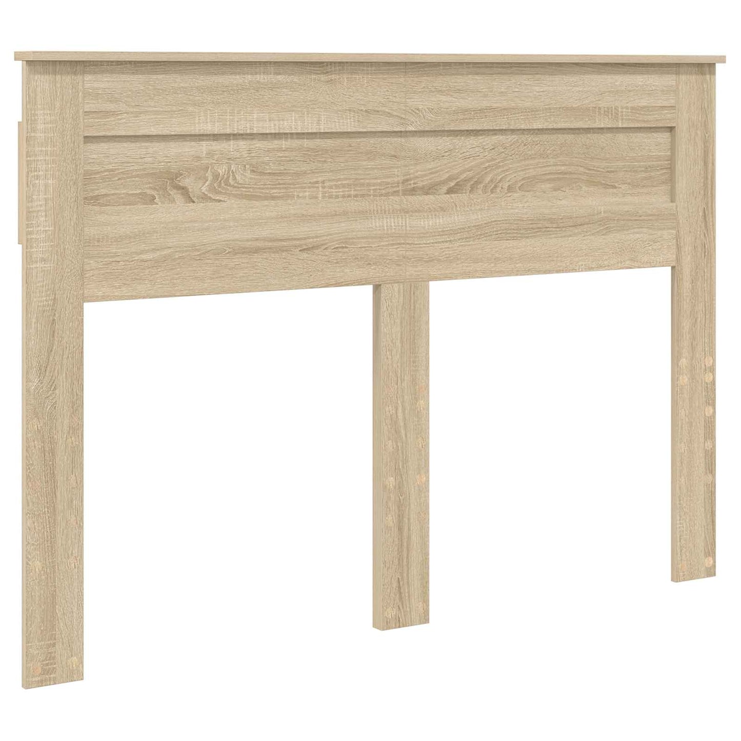 Bed Frame with Headboard Sonoma 160 x 200 cm Solid Pine Wood