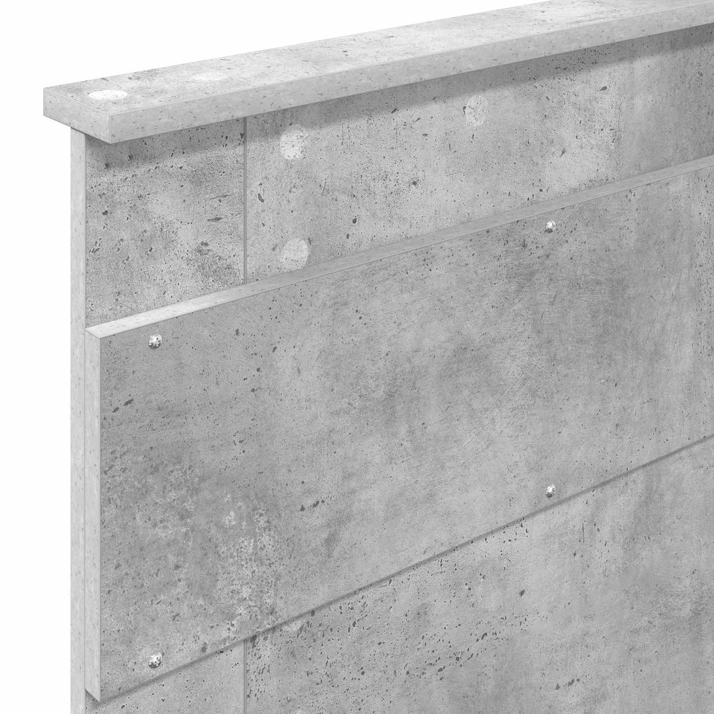 Bed Frame Concerte Grey 75 x 190 cm Solid Pine Wood