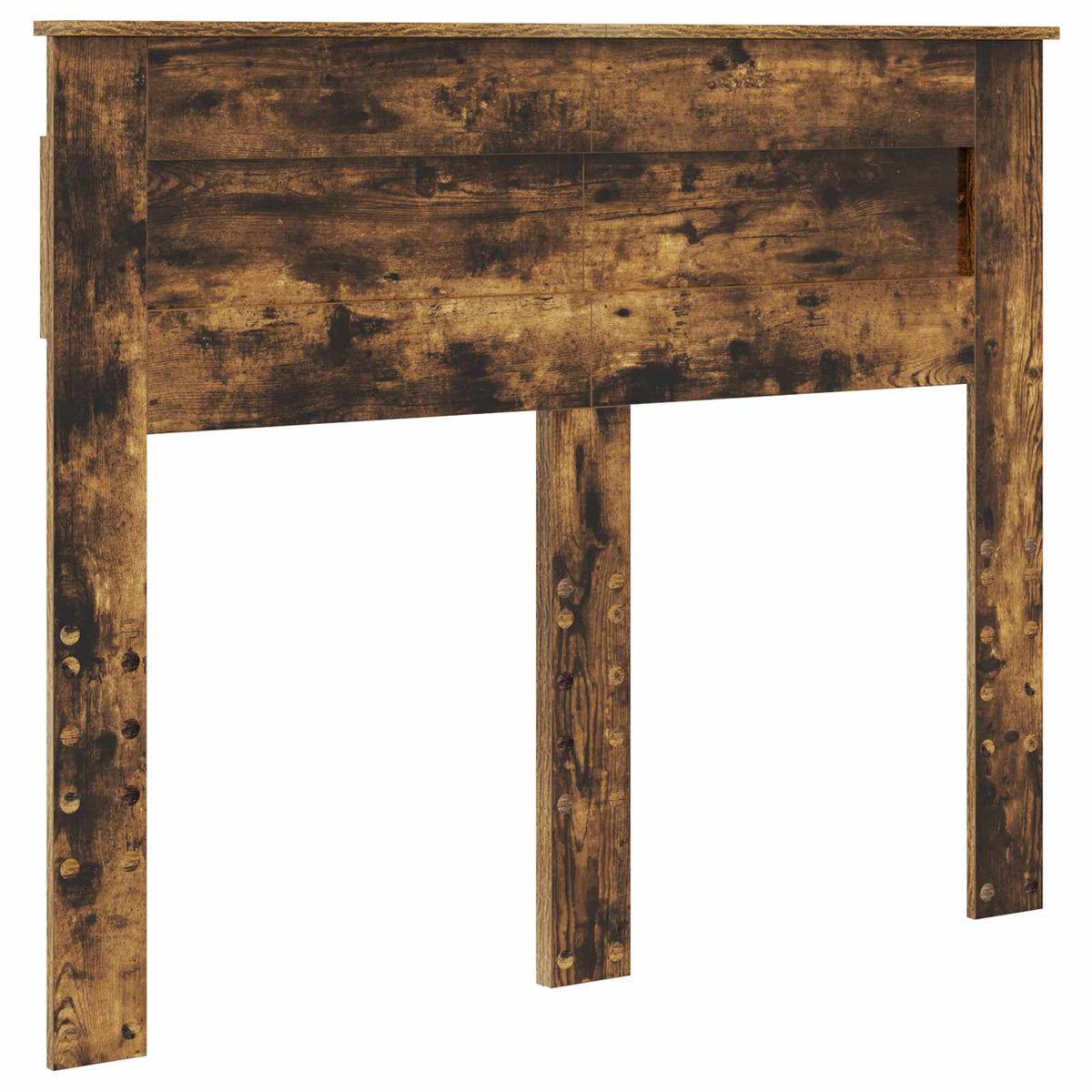 Bed Frame with Drawer Smoked Oak 120 x 190 cm Engineer Wood
