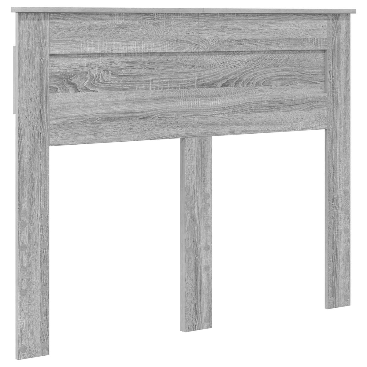 Bed Frame with Drawer Grey Sonoma 120 x 190 cm Engineer Wood