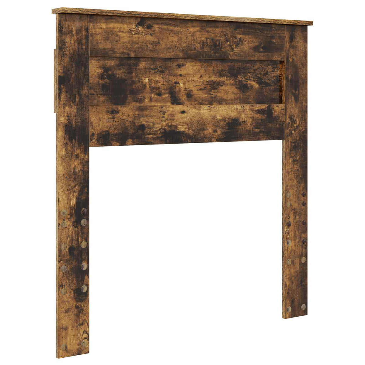 Bed Frame with Drawer Smoked Oak 100 x 200 cm Engineer Wood