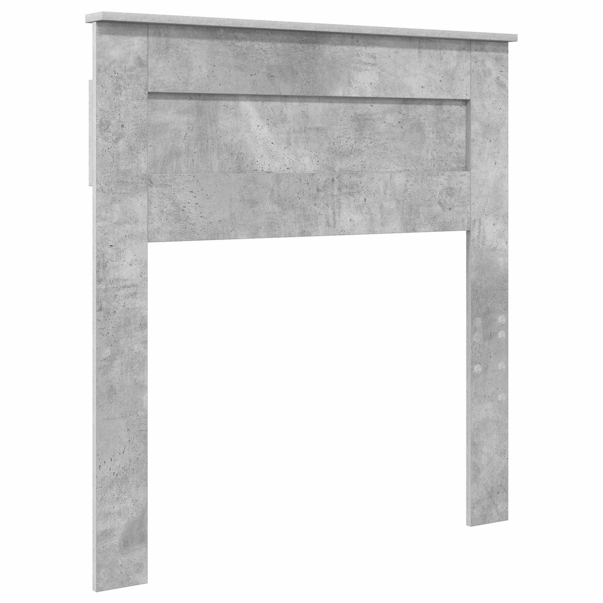 Bed Frame with Drawer Concrete Grey 90 x 200 cm Engineer Wood