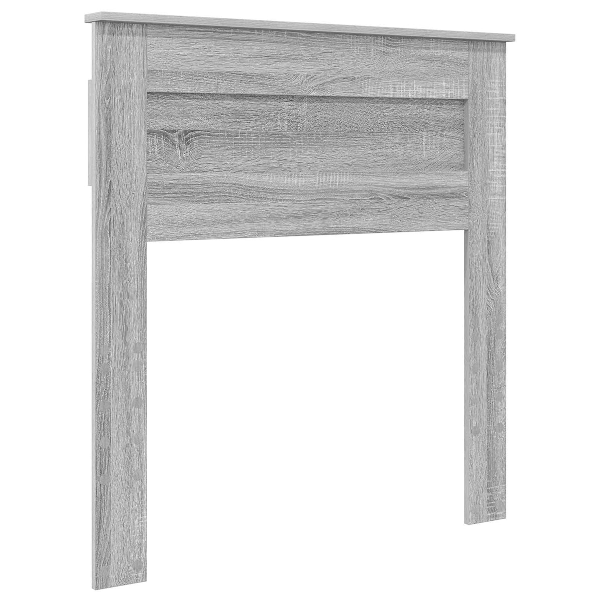 Bed Frame with Drawer Grey Sonoma 75 x 190 cm Engineer Wood