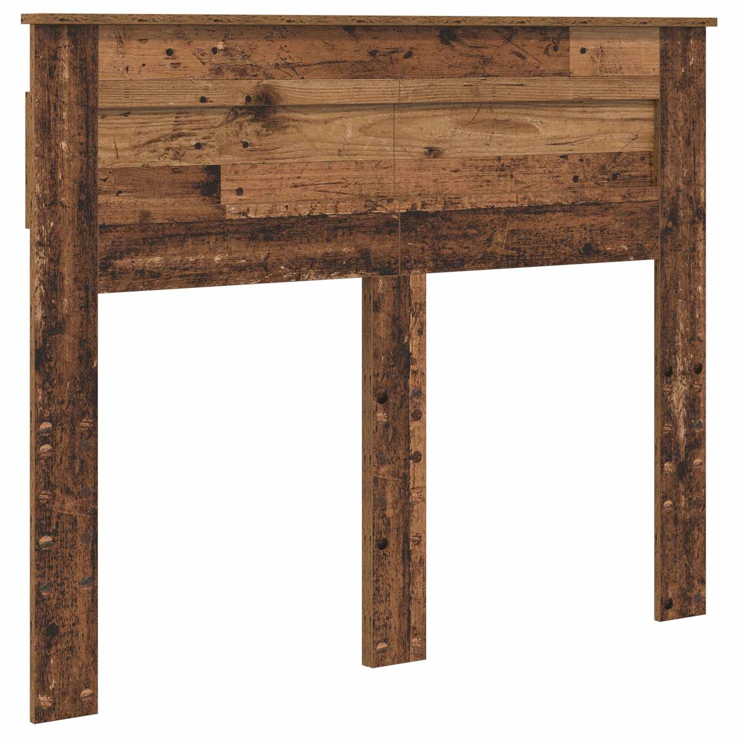 Bed Frame with Headboard Old Wood 120 x 190 cm Engineered Wood